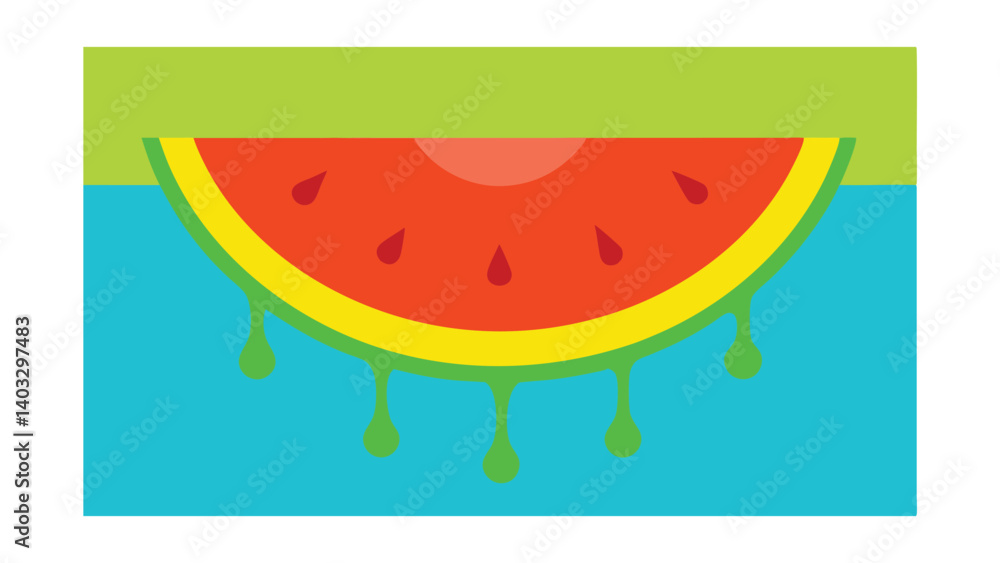 watermelon vector illustration watermelon vector illustration
