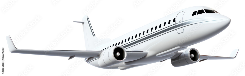 Fototapeta premium PNG Airplane aircraft airliner vehicle.