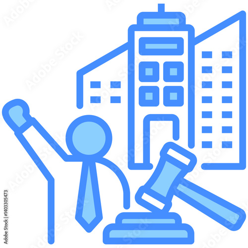 Corporate Law Icon