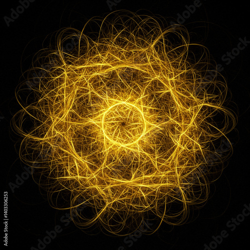 Concentric Circle of Bright...