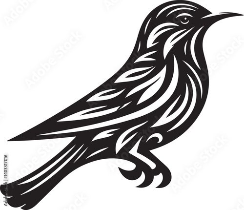 bird silhouette design