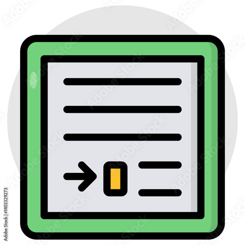 Premium download icon of sort ascending 