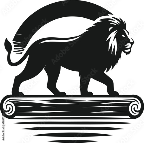 Lion animal vector