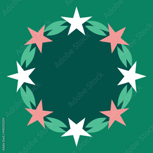 Stars-round-wreath 