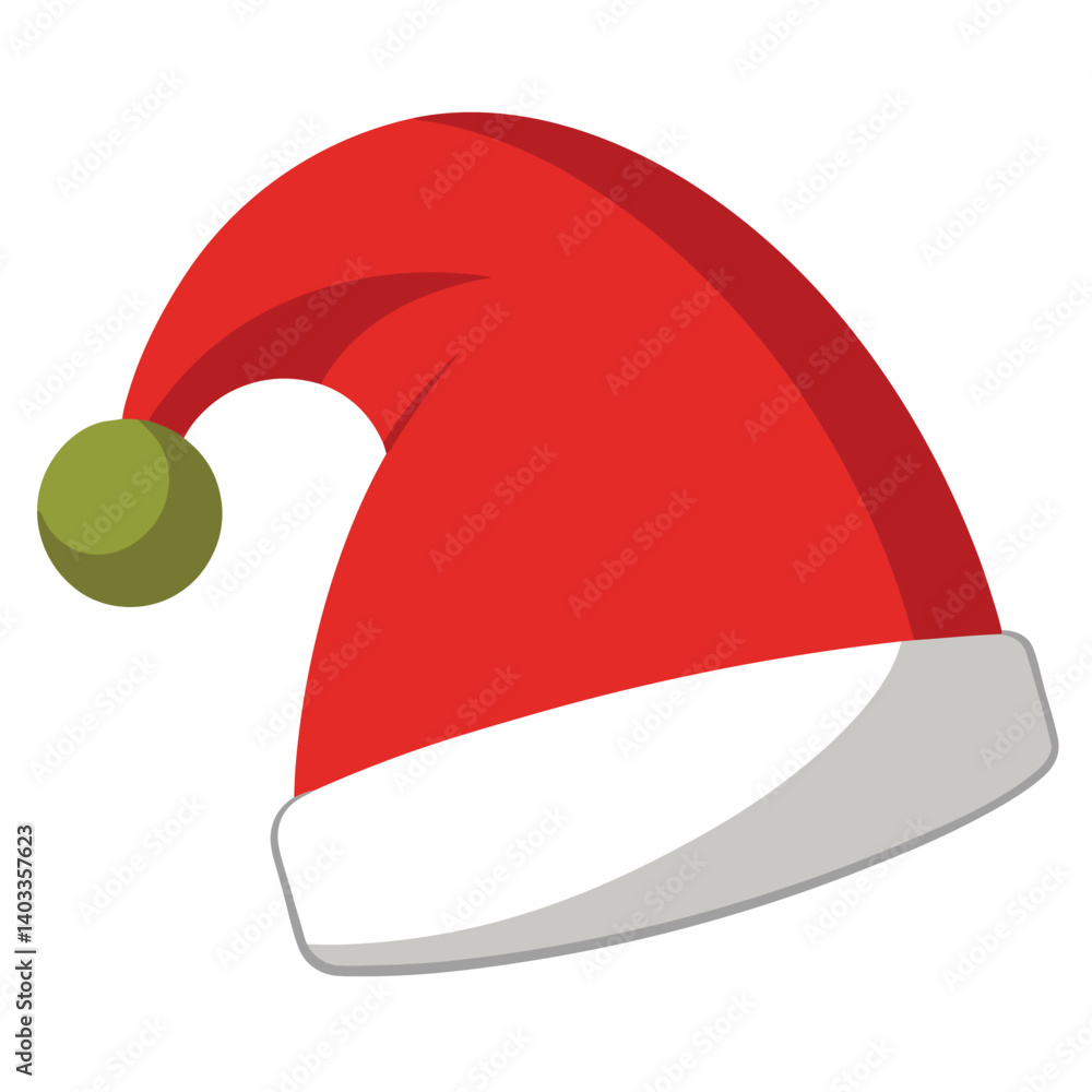 Christmas Cap isolated on white background Christmas Cap isolated on white background