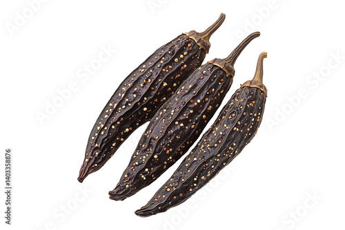 Wallpaper Mural Organic Long Pepper isolated on transparent background
 Torontodigital.ca