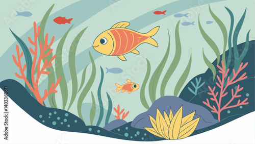 fish in aquarium