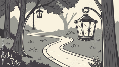 woman in the park