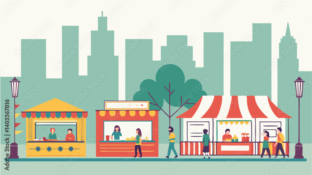 vector illustration of city vector illustration of city
