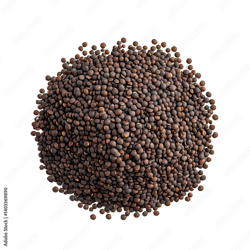 Black Mustard Seeds PNG Cutout for Food and Cooking Projects Black Mustard Seeds PNG Cutout for Food and Cooking Projects