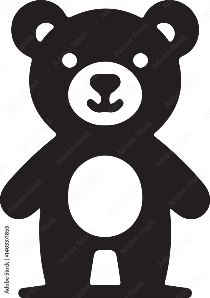 Fototapeta premium Teddy Bear Vector and illustrator