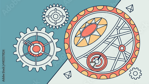 vector illustration of an abstract background