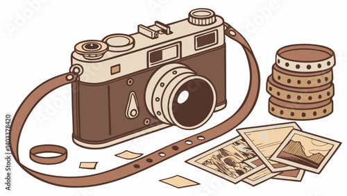 vintage photo camera