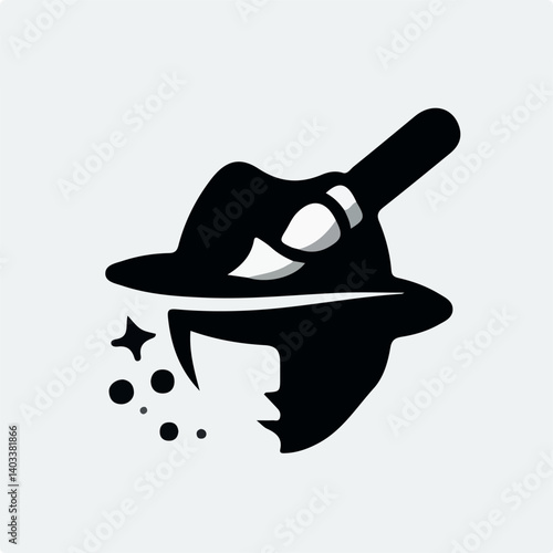 vector illustration of a cowboy hat