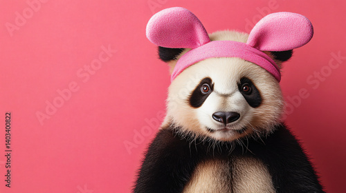 Easter panda