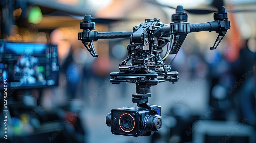 video camera on a movie camera video camera on a movie camera