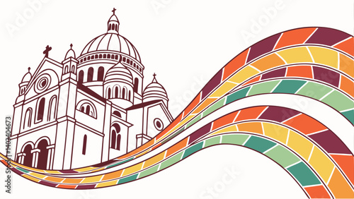 vector illustration of the city