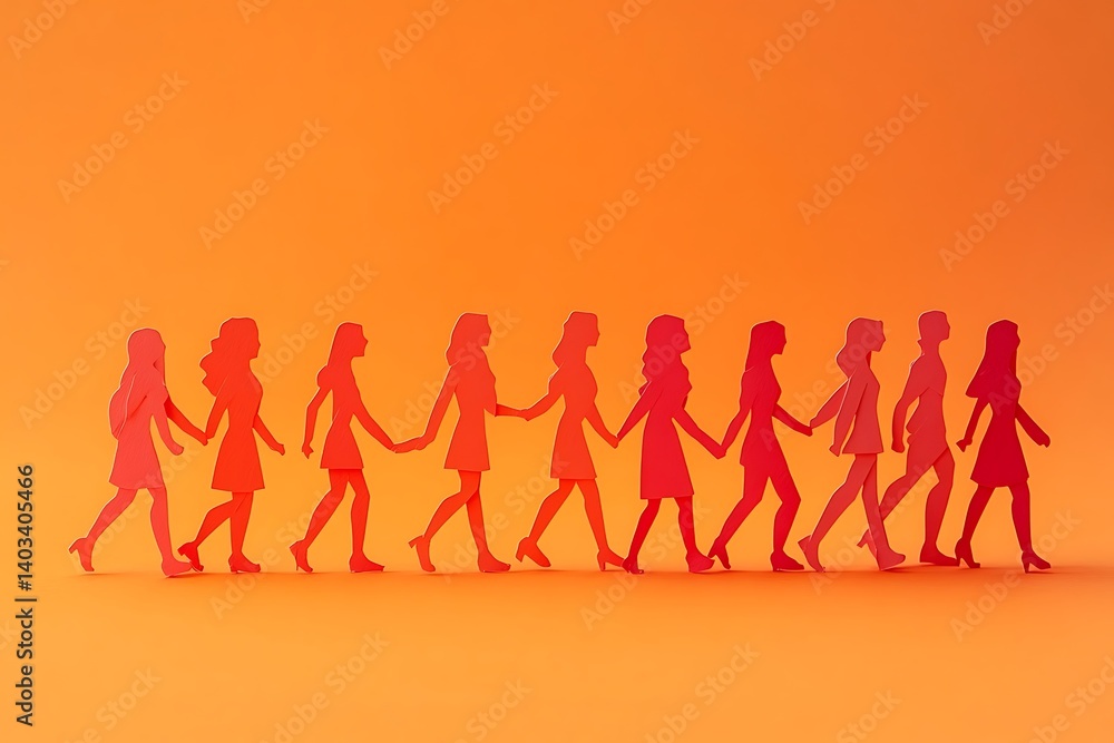 Empowered Women Walking Forward Together Empowered Women Walking Forward Together