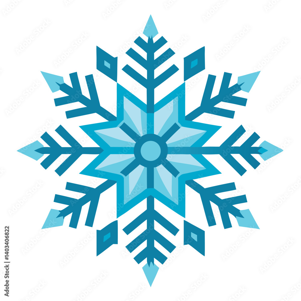 Christmas snowflakes isolated on white background Christmas snowflakes isolated on white background