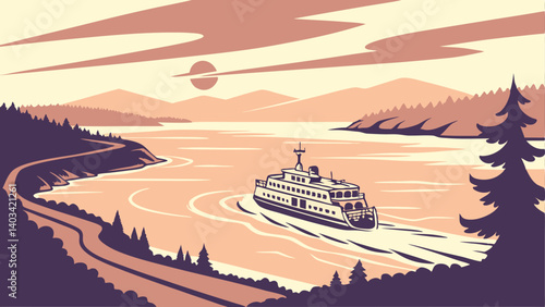 boat on the sea