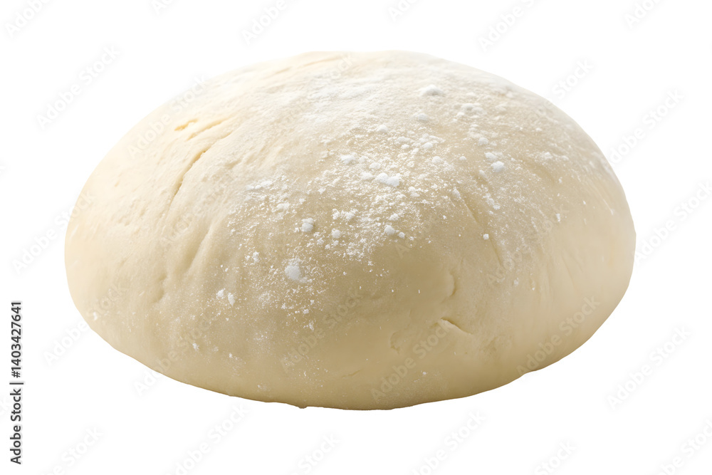 Round Portion of Raw Pizza Dough for Homemade Pizza. Round Portion of Raw Pizza Dough for Homemade Pizza.