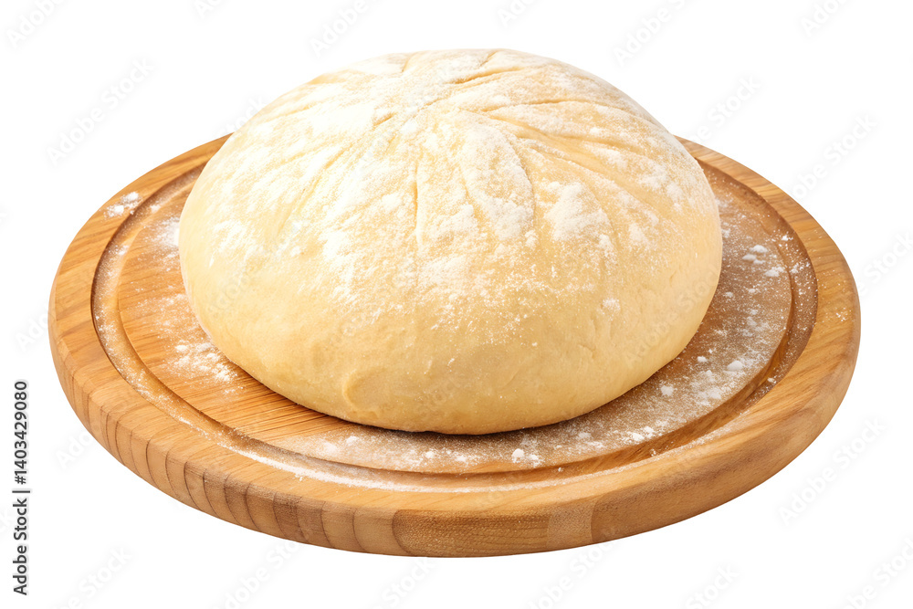 Round Portion of Raw Pizza Dough for Homemade Pizza. Round Portion of Raw Pizza Dough for Homemade Pizza.