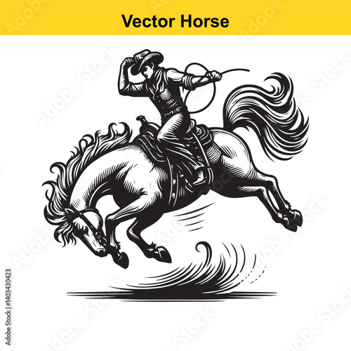 Vector Horseman