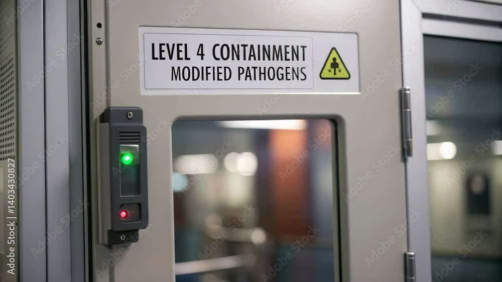 A door labeled A door labeled