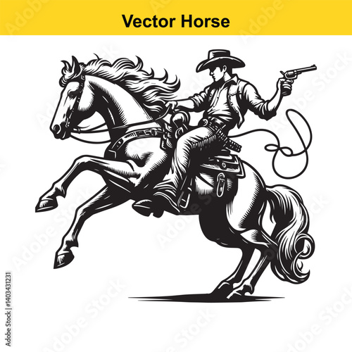 Vector Horseman
