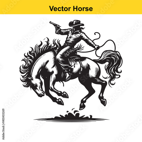 Vector Horseman