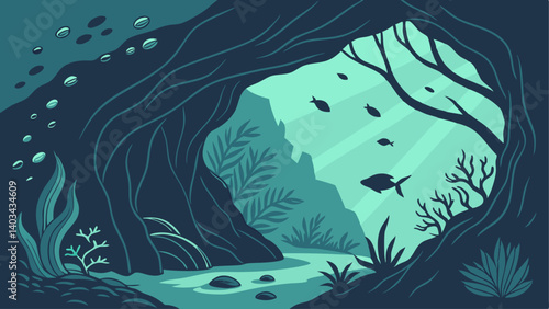 underwater world map
