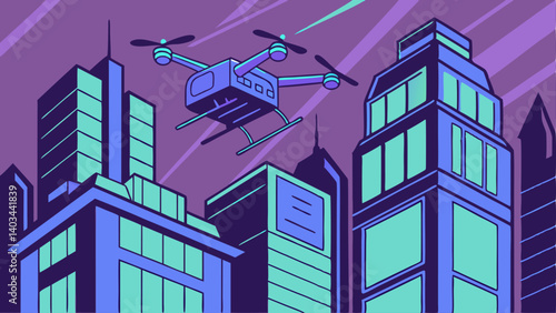 abstract city background