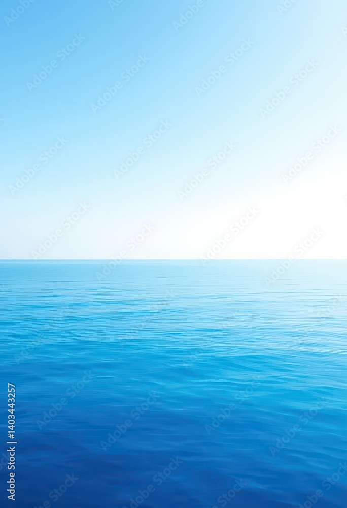 custom made wallpaper toronto digitalSerene ocean gradient from deep blue to soft white, perfect for relaxation, tranquil, tranquility