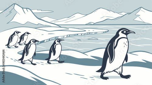 penguin in antarctica