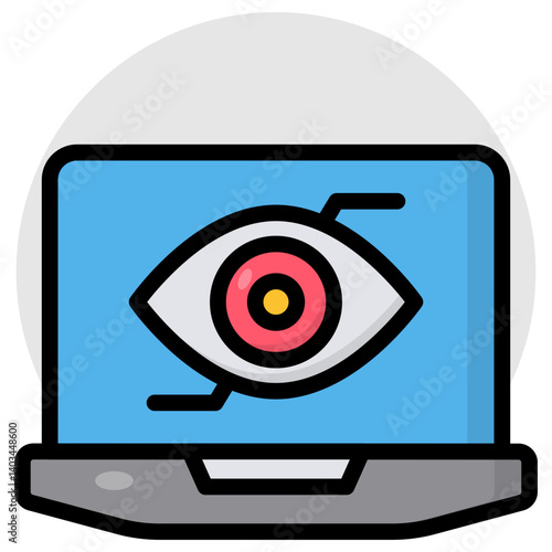 An icon design of System monitoring