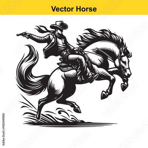 Vector Horseman