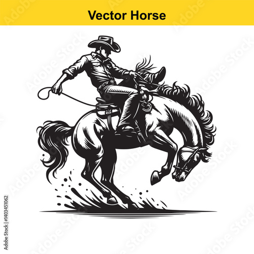 Vector Horseman