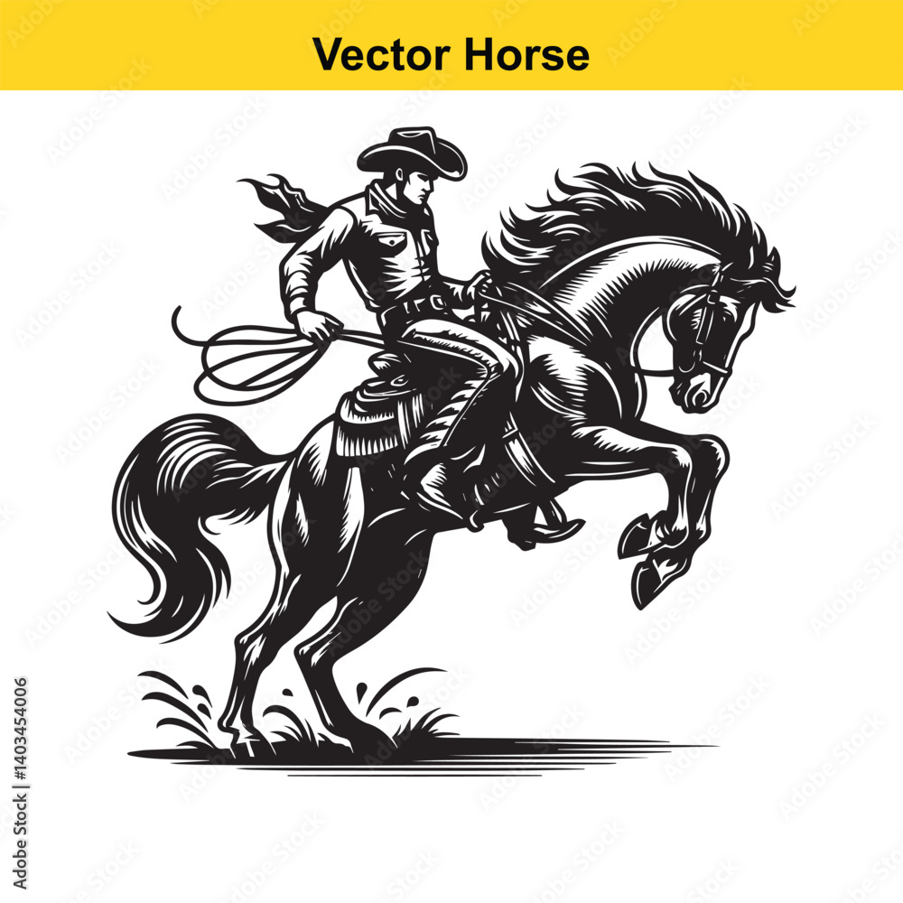 Vector Horseman Vector Horseman