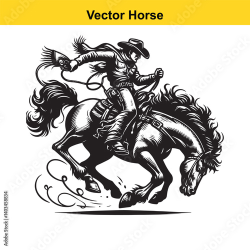 Vector Horseman