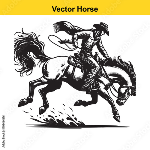 Vector Horseman