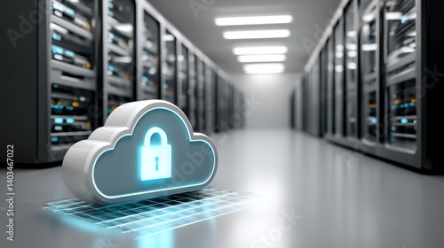 Cloud security measures in data centers technology infographic secure environment digital viewpoint protecting information
