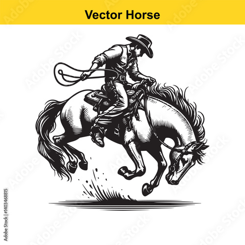 Vector Horseman