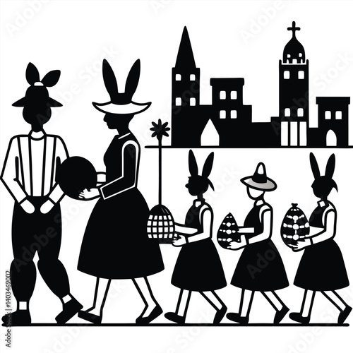 "Easter Joy: Springtime Celebrations, Faith, and Family Moments"