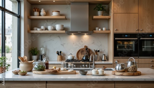 Wallpaper Mural Modern Kitchen Interior Design Torontodigital.ca