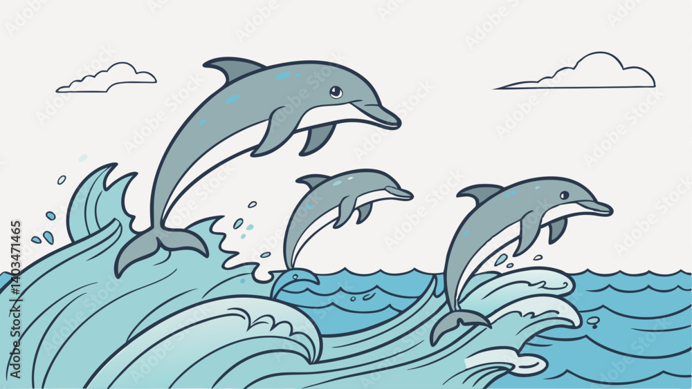 Fototapeta premium dolphin