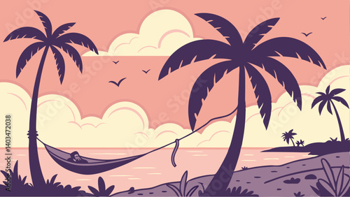 palm tree on the beach
