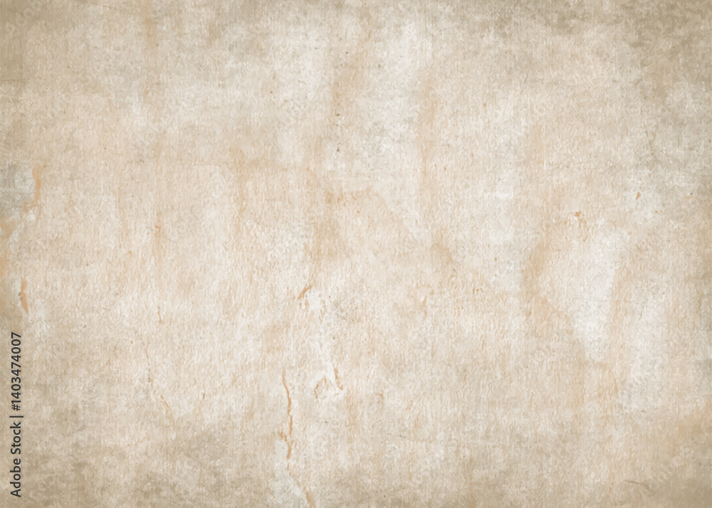 Obraz premium Old paper background texture. Vintage antique crumpled parchment sheet 