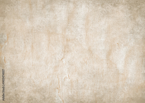 Old paper background texture. Vintage antique crumpled parchment sheet	