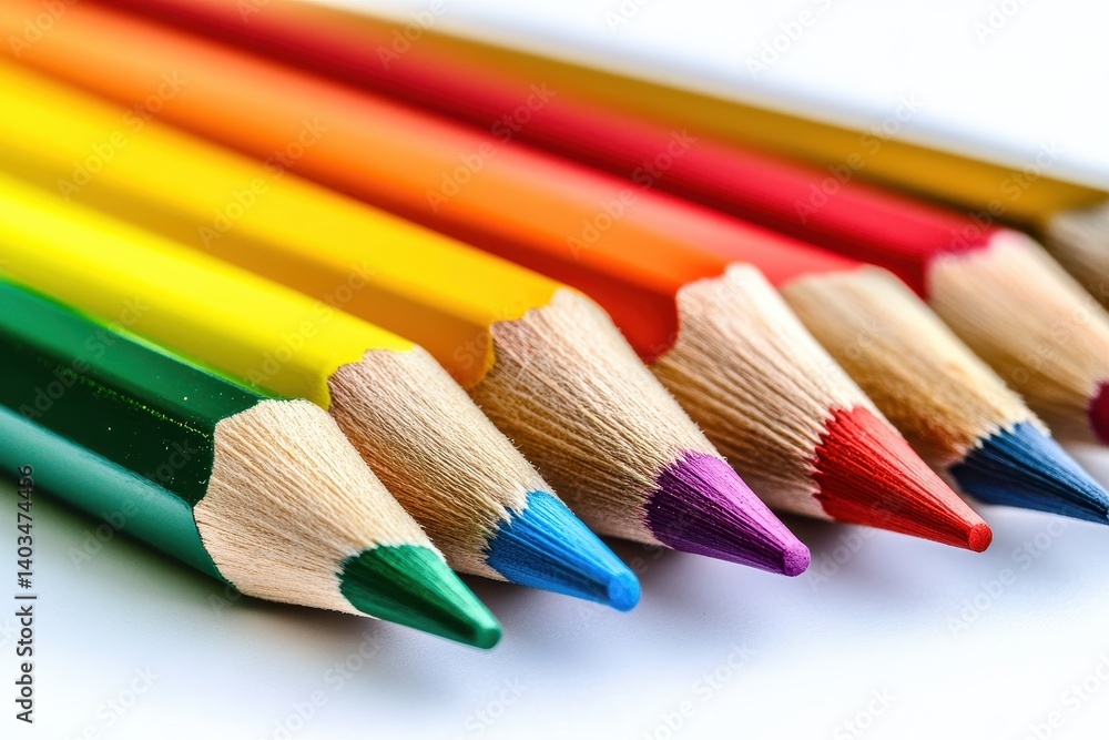 Colorful Pencils Close Up (1) Colorful Pencils Close Up (1)