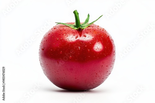 Wallpaper Mural Red Tomato with Water Droplets Torontodigital.ca